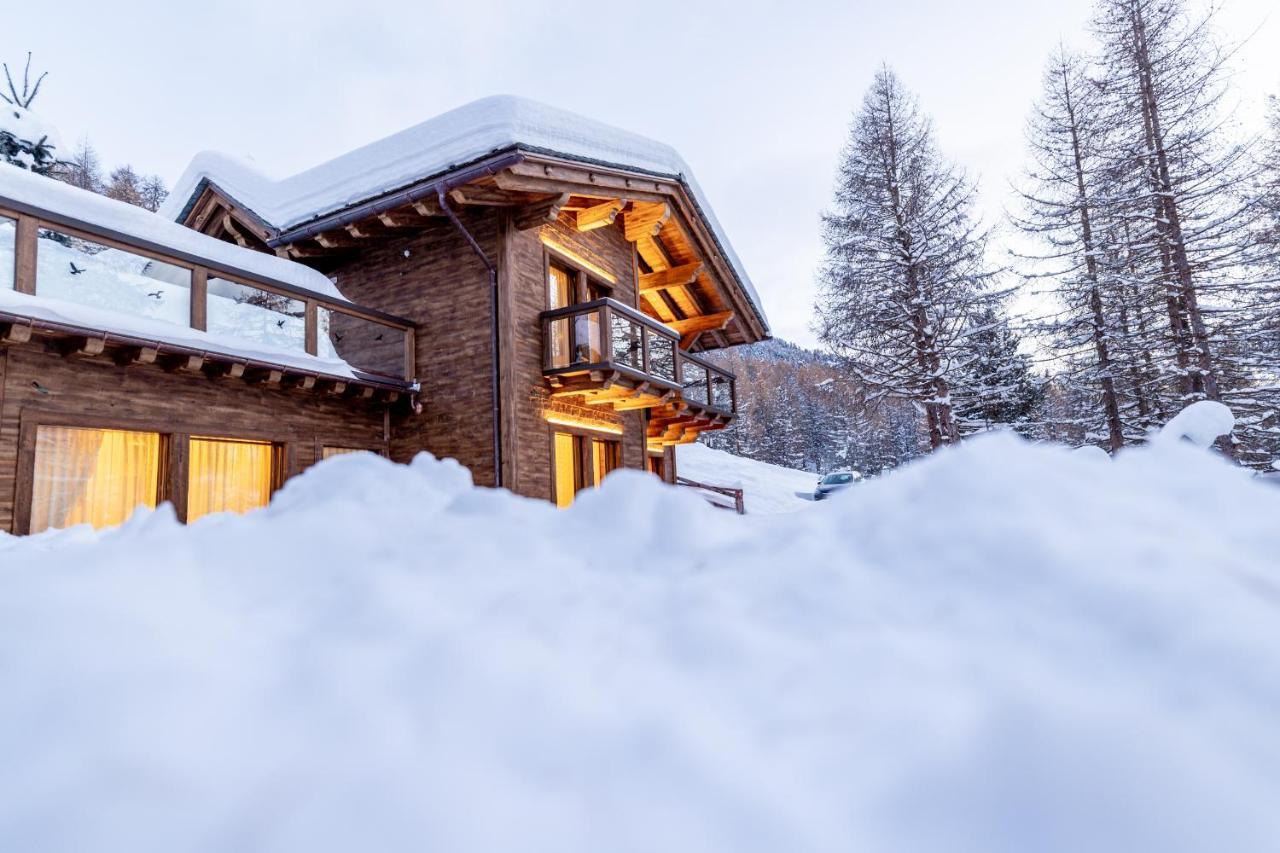 Chalet Imbosc'Che - 5 Beautiful Rooms In Charming B&B 利维尼奥 外观 照片